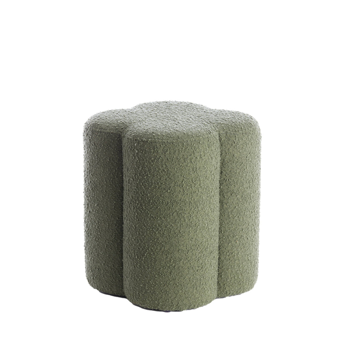 Nalani pouf dark green 38x38x45cm