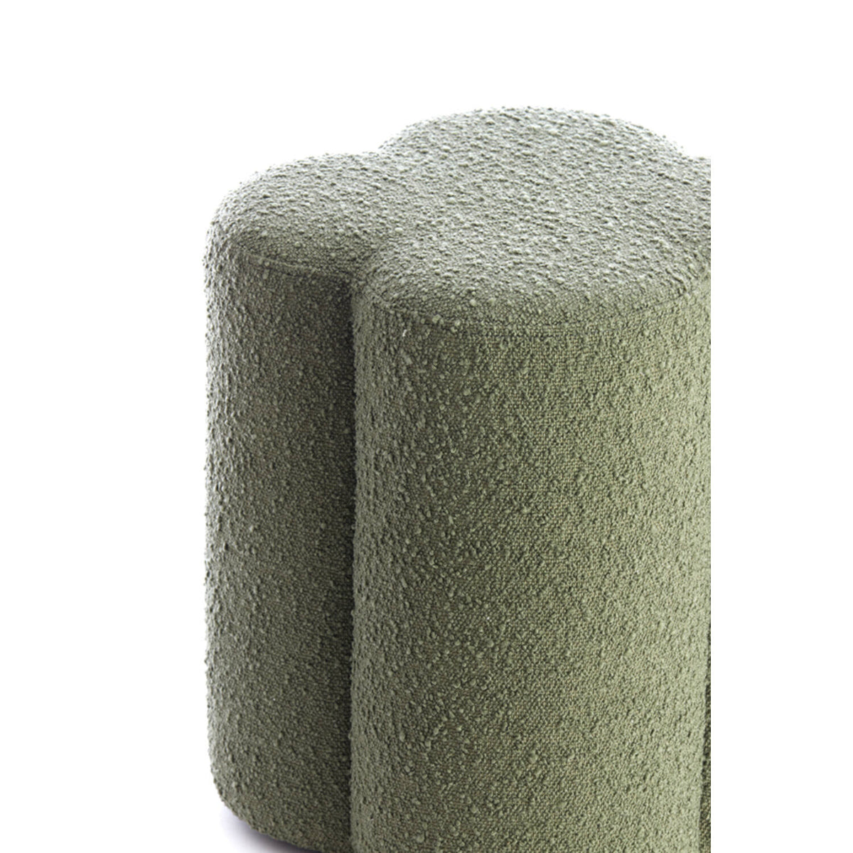 Nalani pouf dark green 38x38x45cm