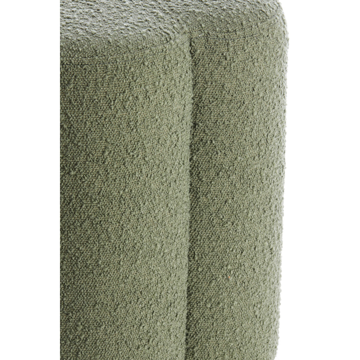 Nalani pouf dark green 38x38x45cm