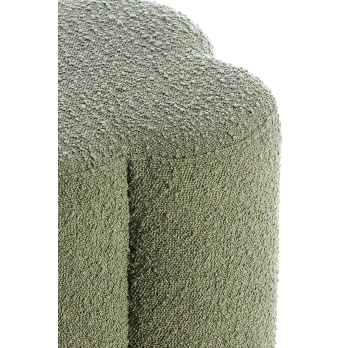 Nalani pouf dark green 38x38x45cm