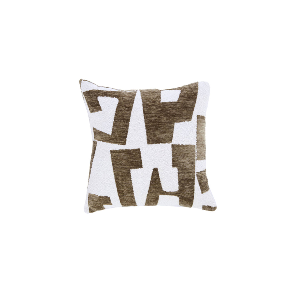 Metral púði 45x45 green cream