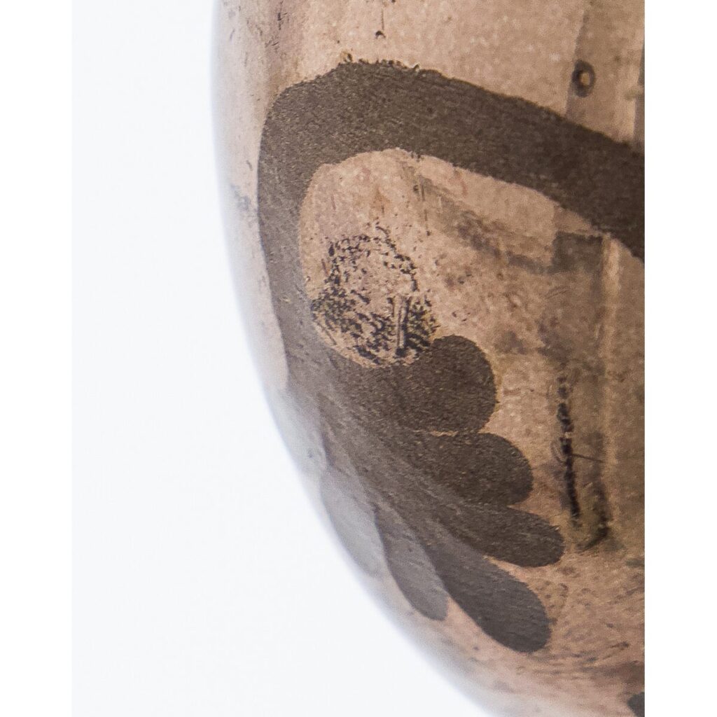 Cone jólakúlur brúnar 4stk