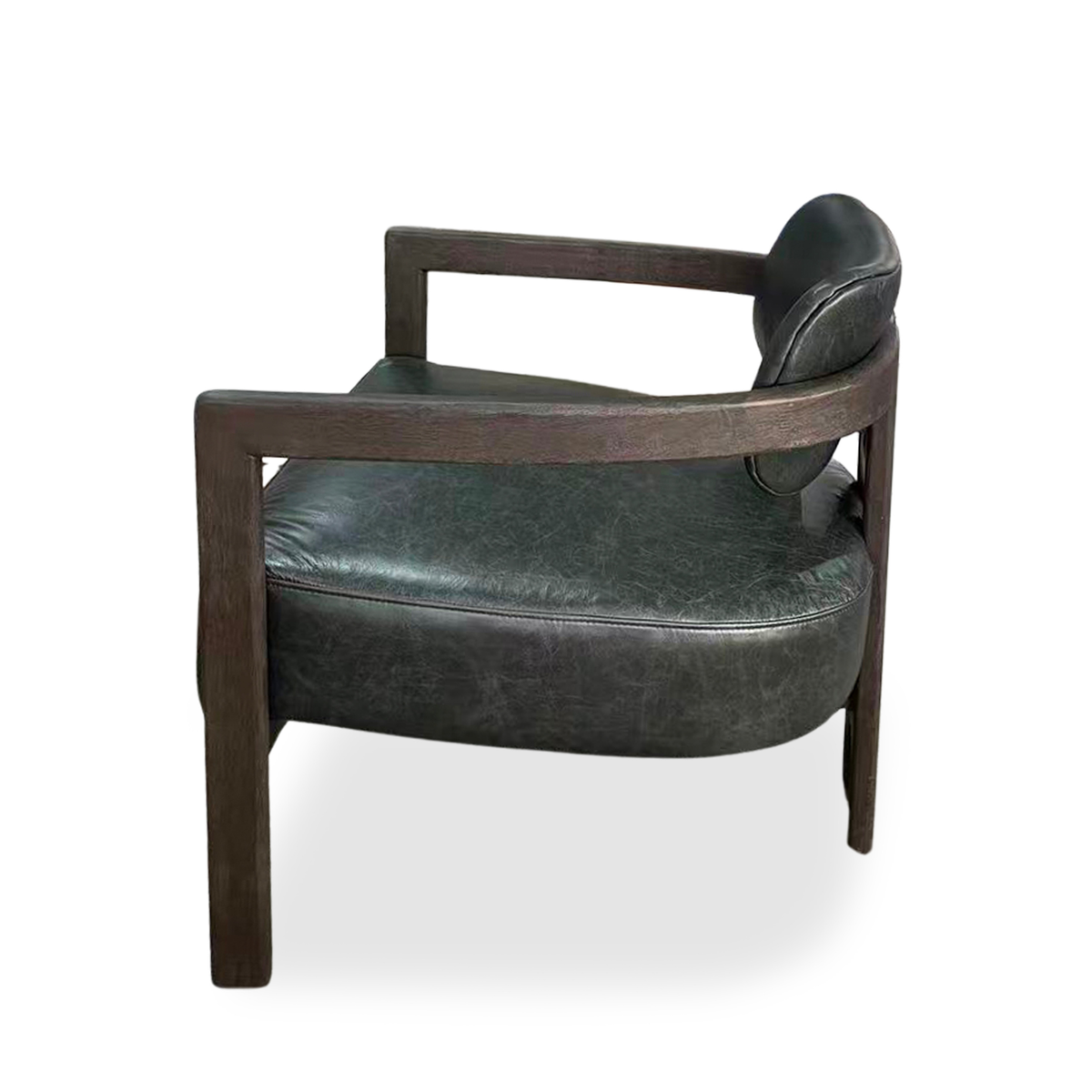 Luisa hægindastóll leður black