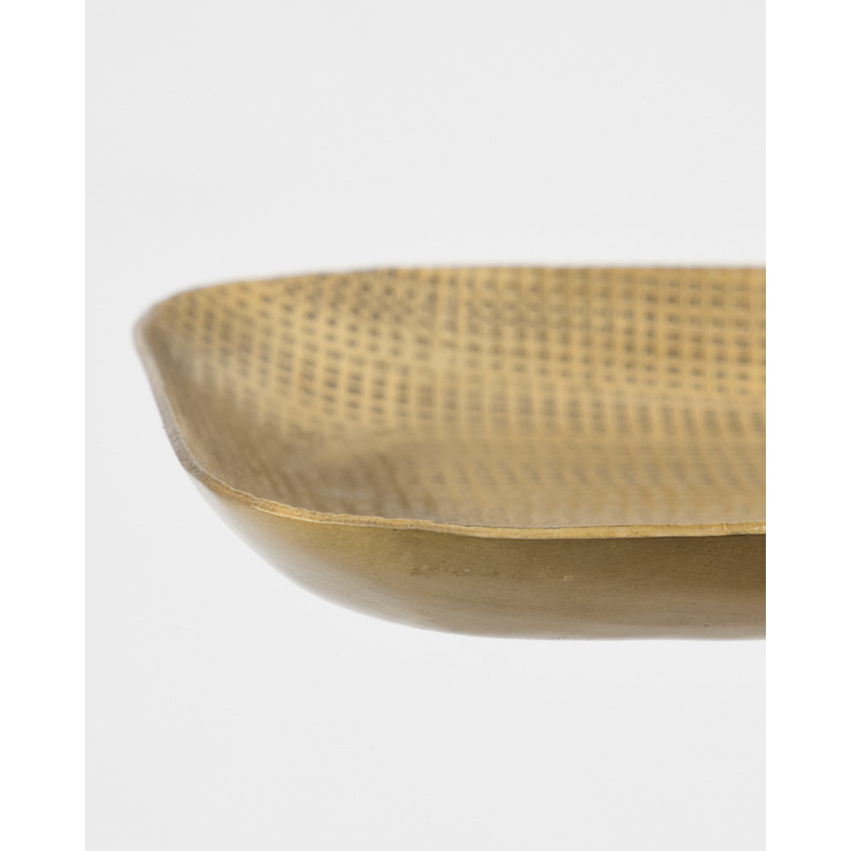 Plato bakki gylltur mið