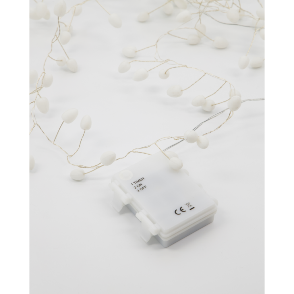 Cher sería hvít/silfur 250cm