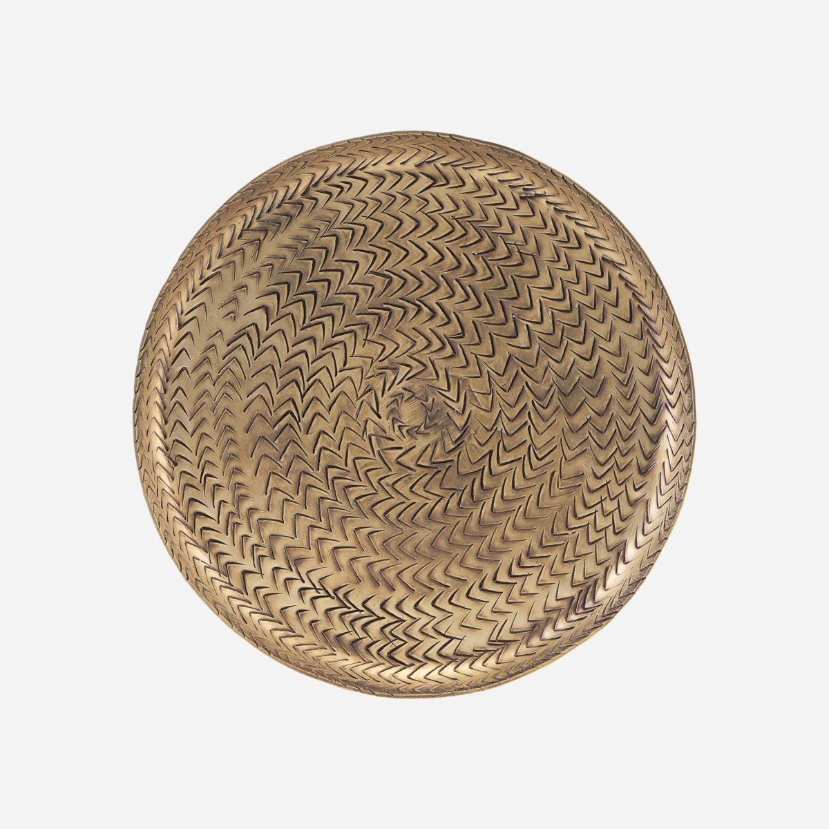 
            Rattan brass bakki