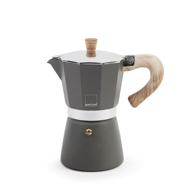 Mokkakanna 6 bollar grá