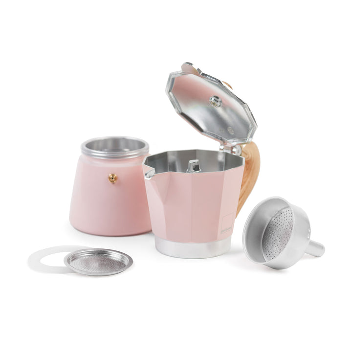 Mokkakanna 6 bollar bleik