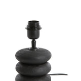 Budongo lampafótur black 12x12 cm
