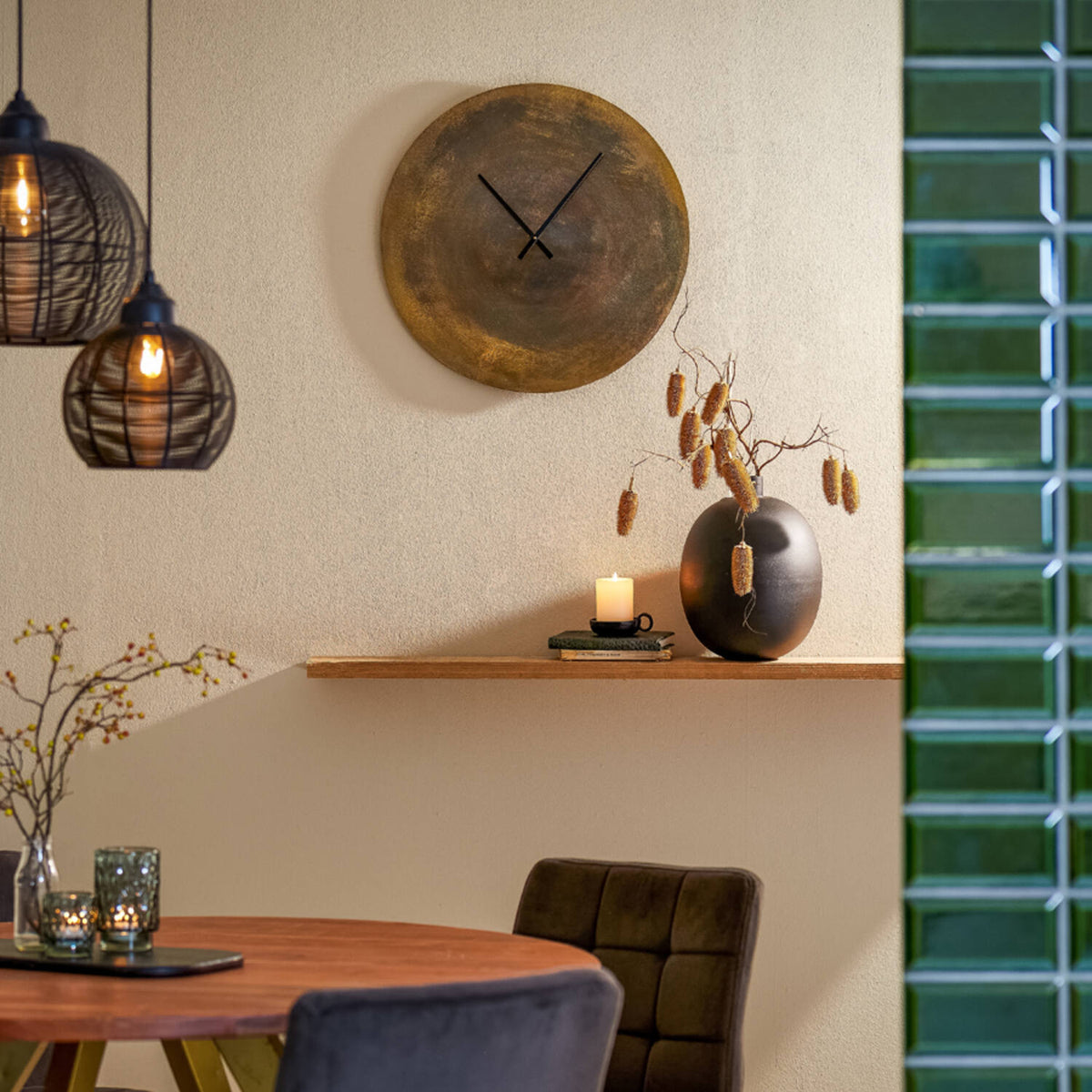 Licola klukka bronze Ø74 cm