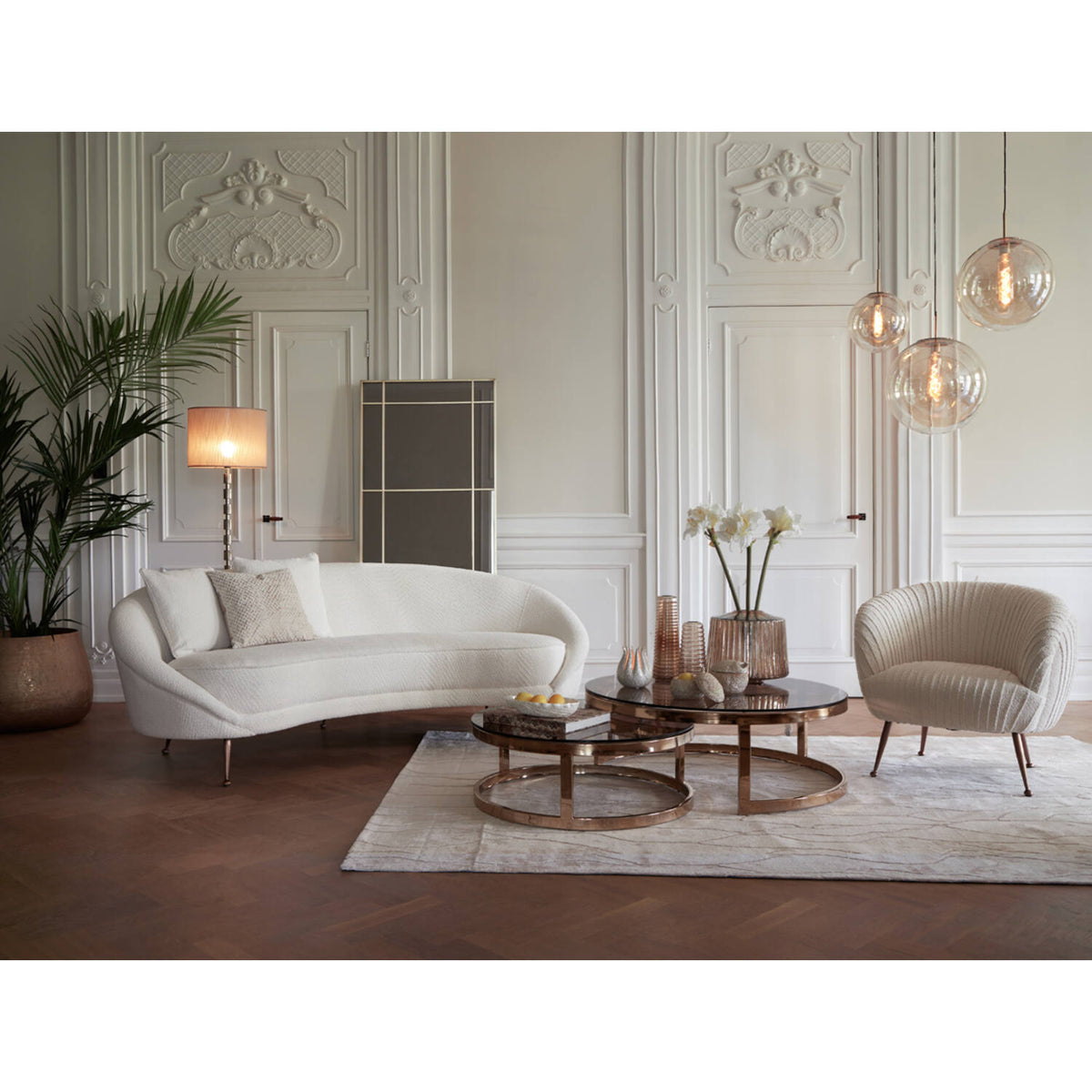 Rincon spegill gold 77x183