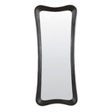 Spegill  ALAMOS wood matt black