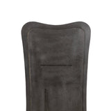 Spegill  ALAMOS wood matt black