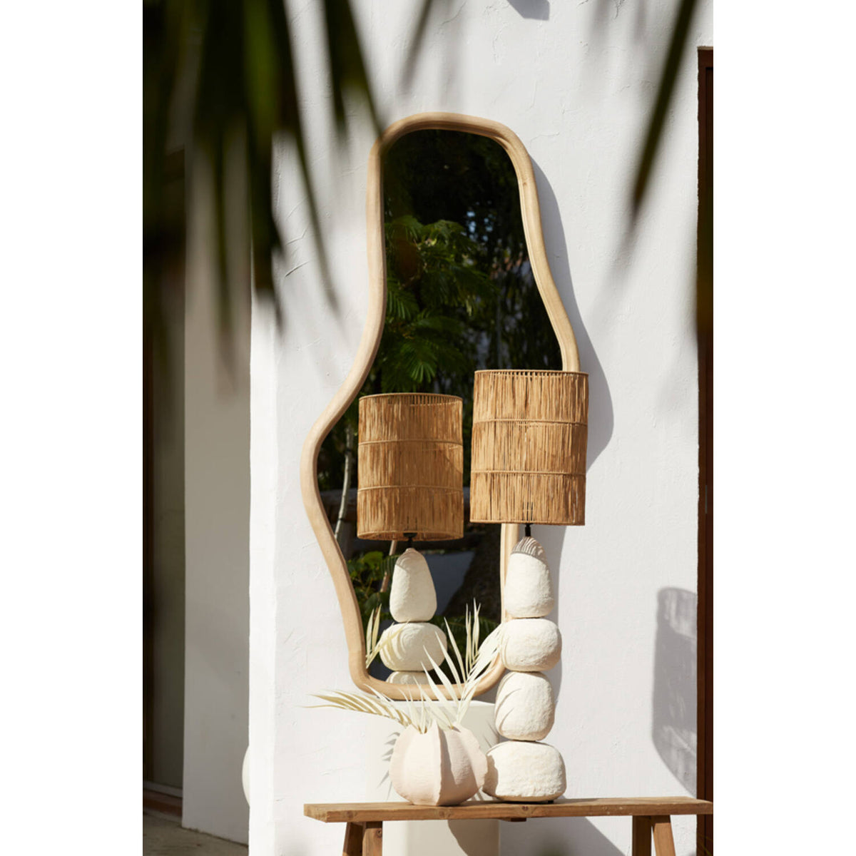 Celano spegill 161cm natural