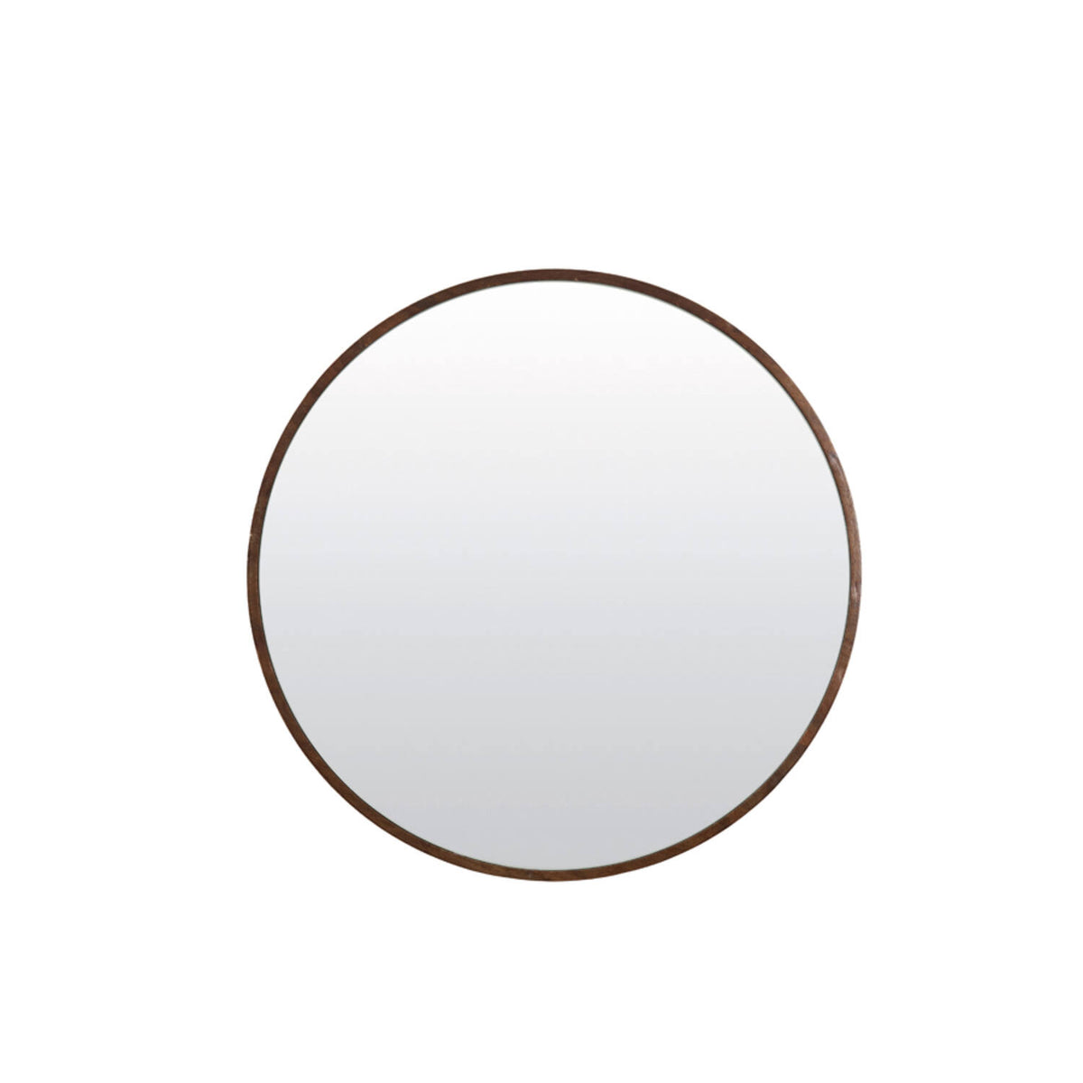Mamali spegill Ø68 cm brown