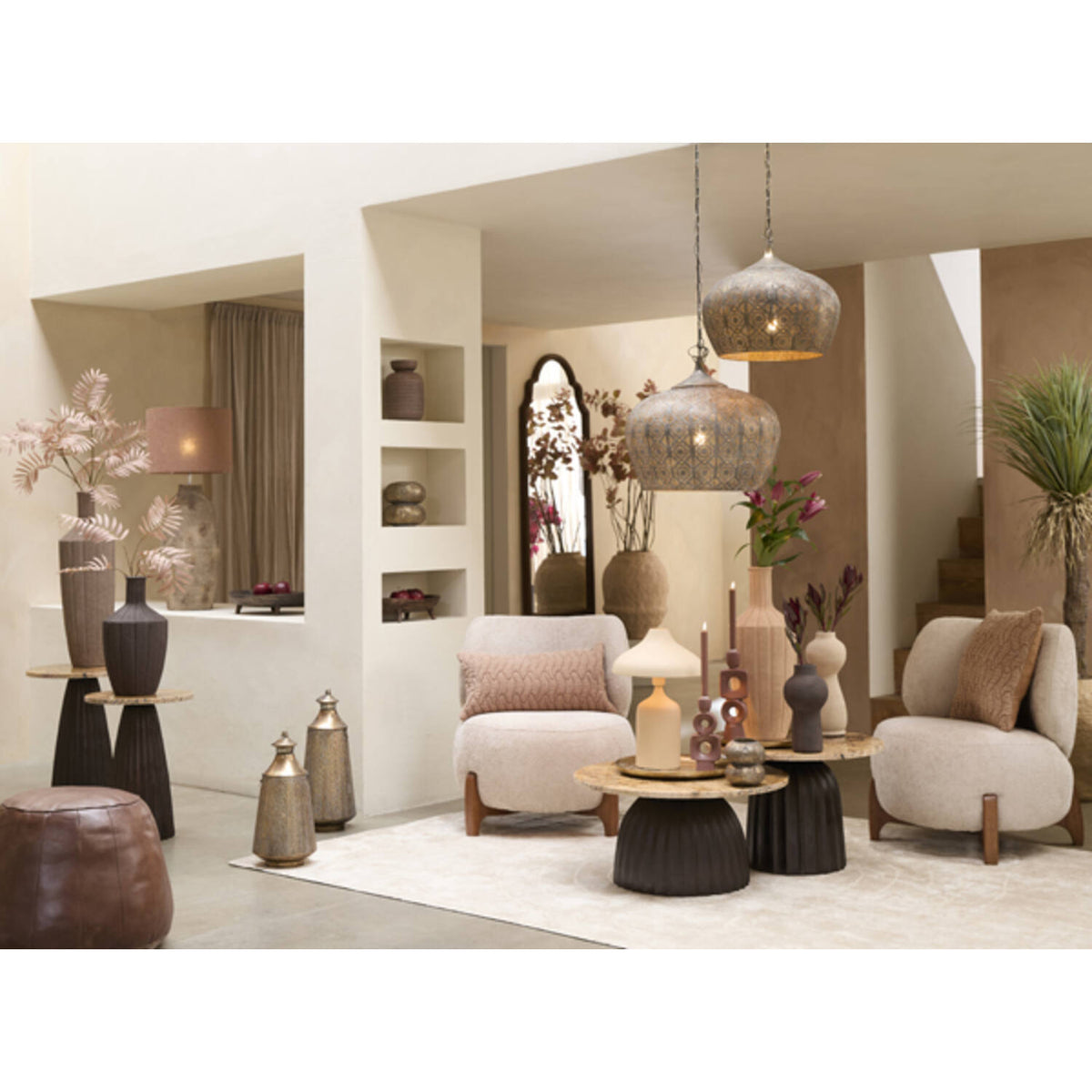 Lucine spegill brown 70x180cm