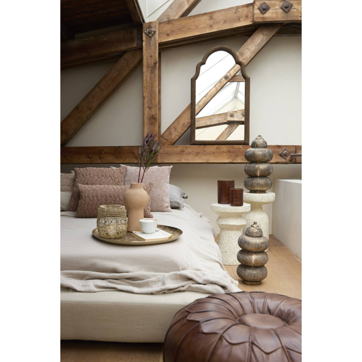 Lucine spegill brown 60x100cm