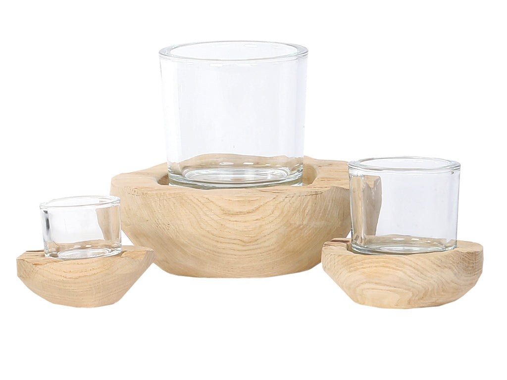 Hurricanlight natur 8cm