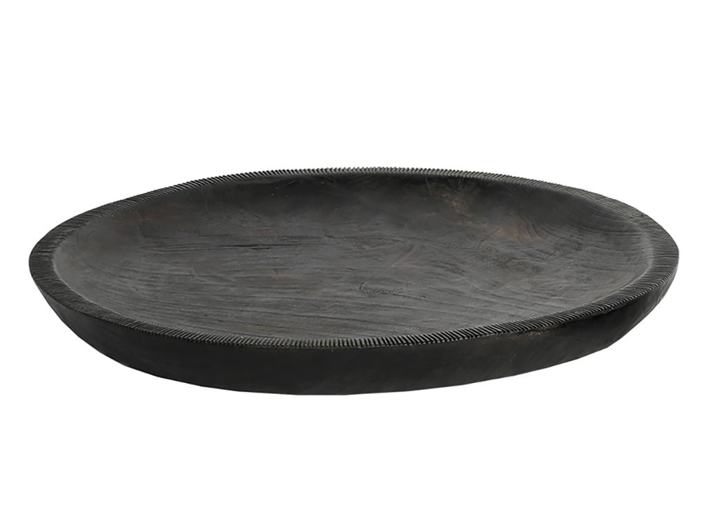 H-Schale Teak black 50cm