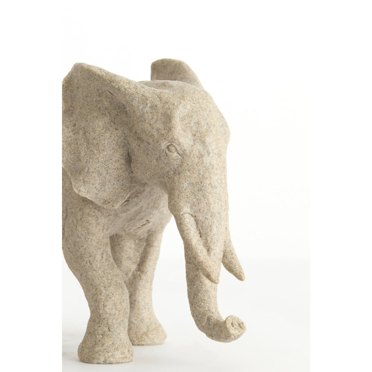 Elephant stytta sand