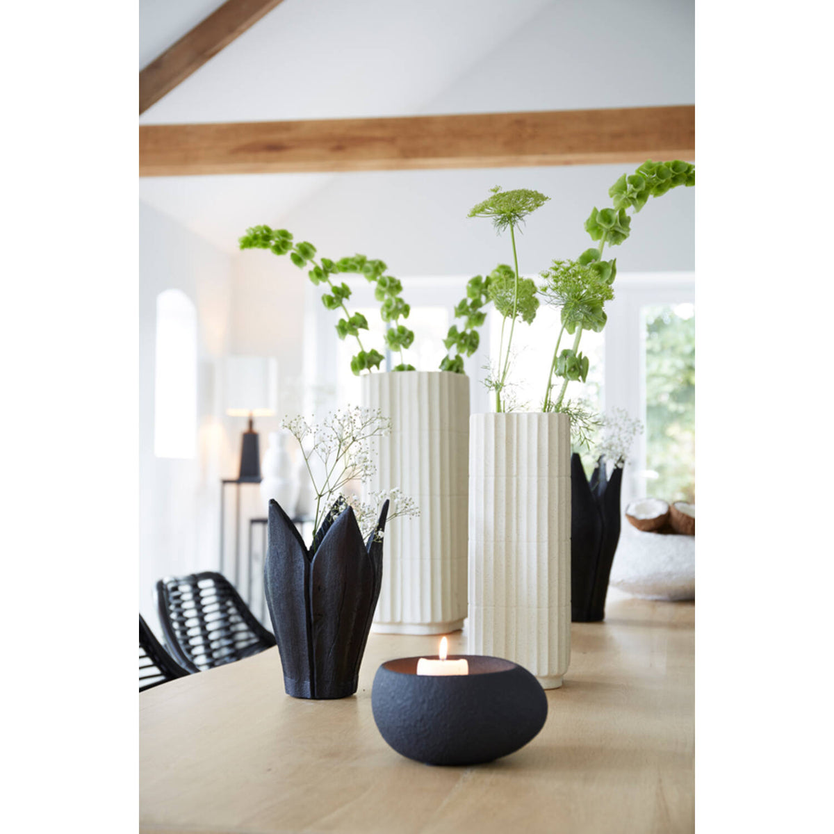 Alka kertastjaki black 16cm