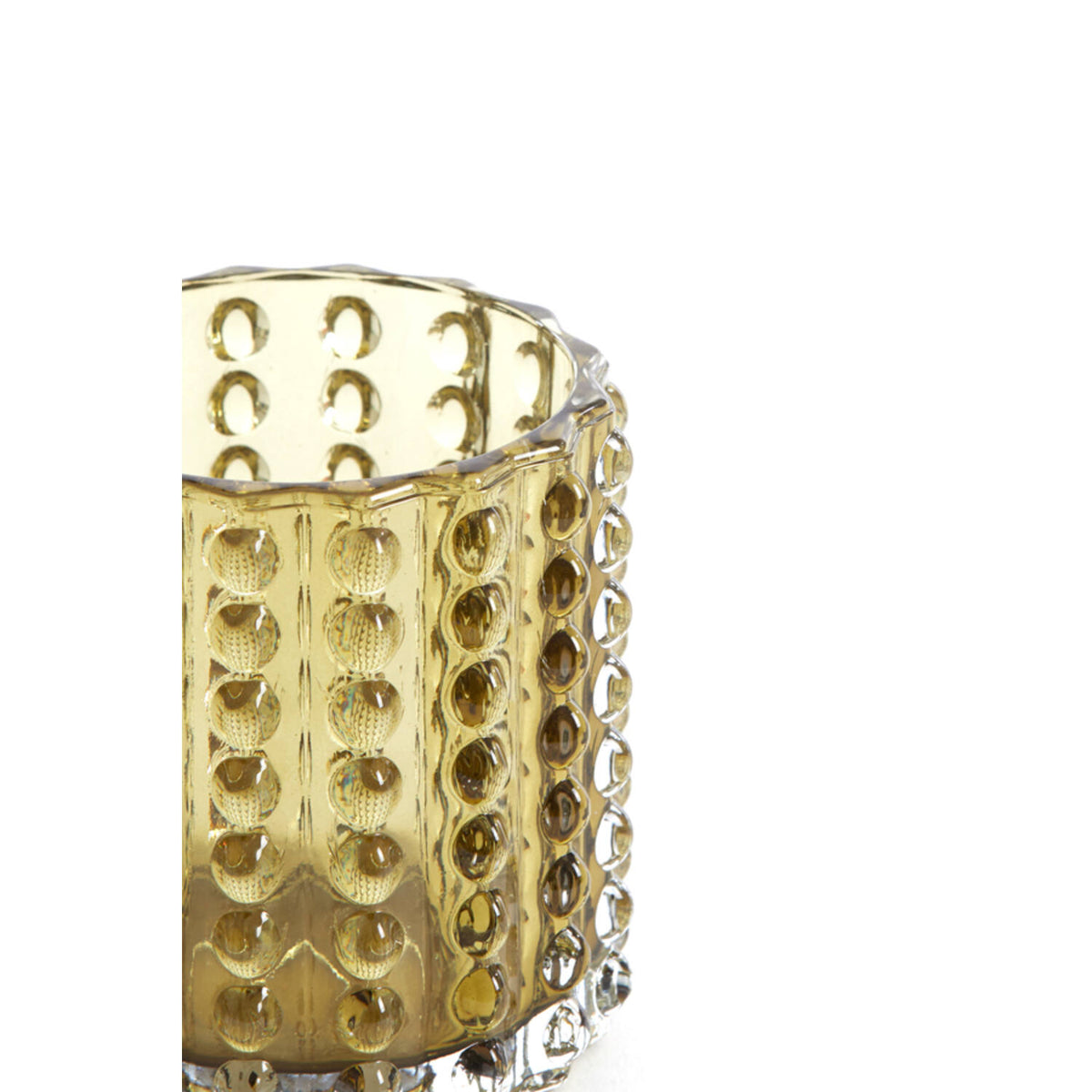 Bublina kertaglas olive Ø9,5x10 cm