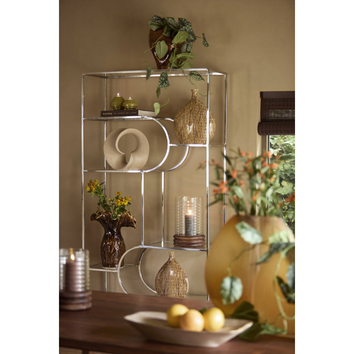 Malda kertalukt brown Ø23x34,5