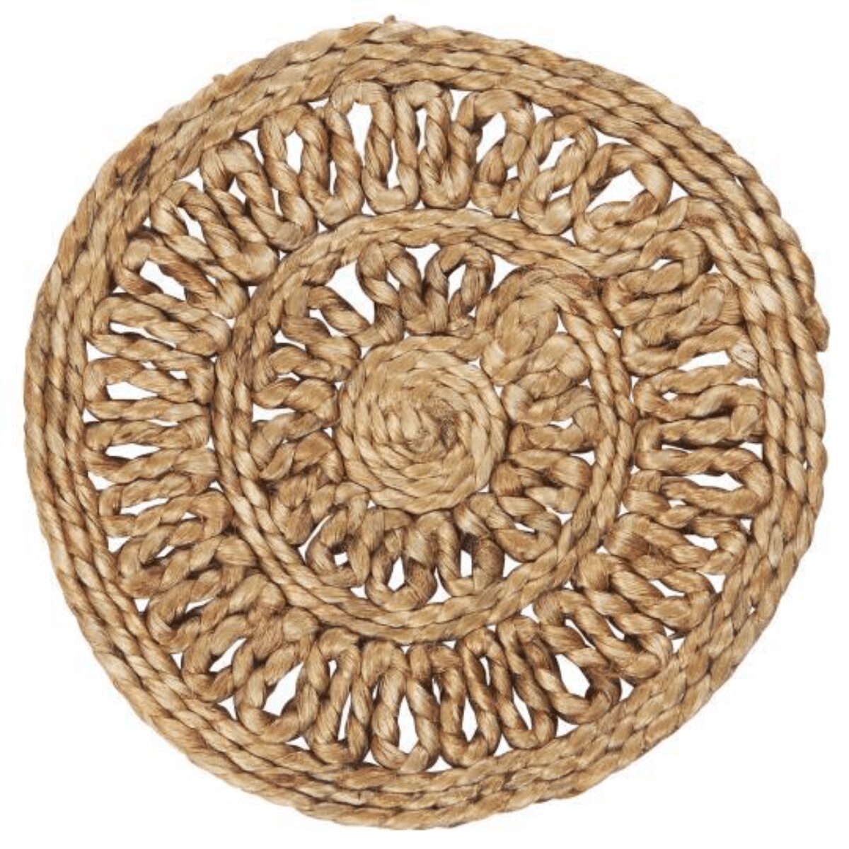 
            Trivet jute hitaplatti