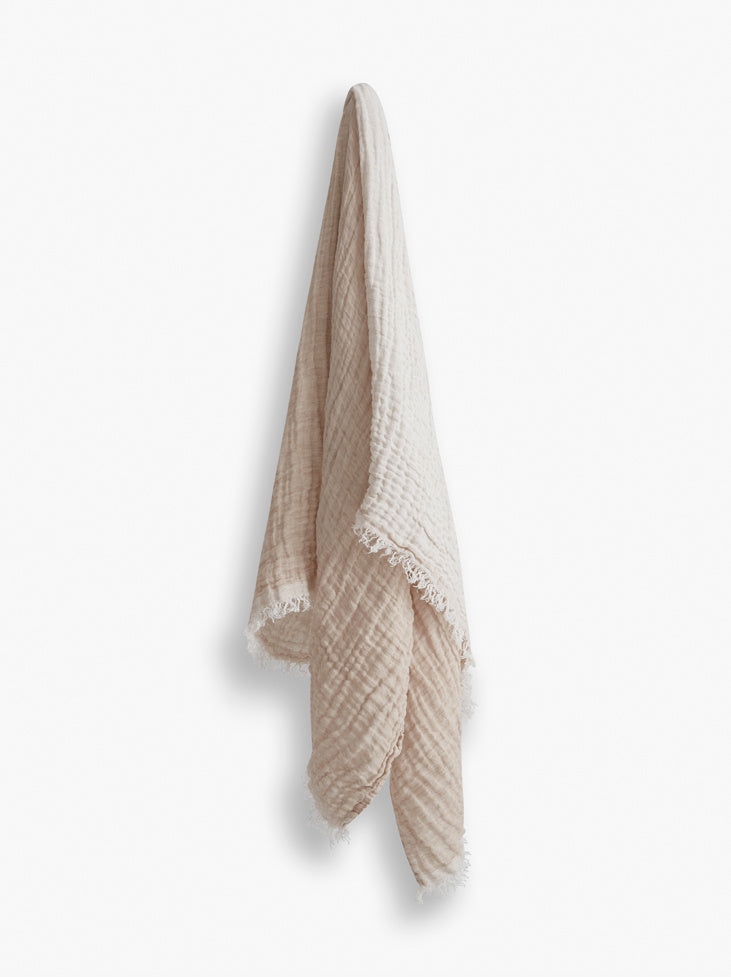 Nomad teppi fringe desert beige 130x200
