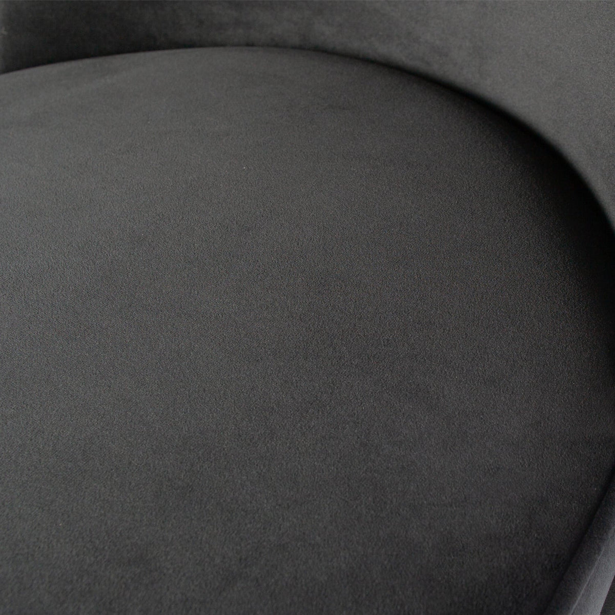 Vogue borðstofustóll velvet black