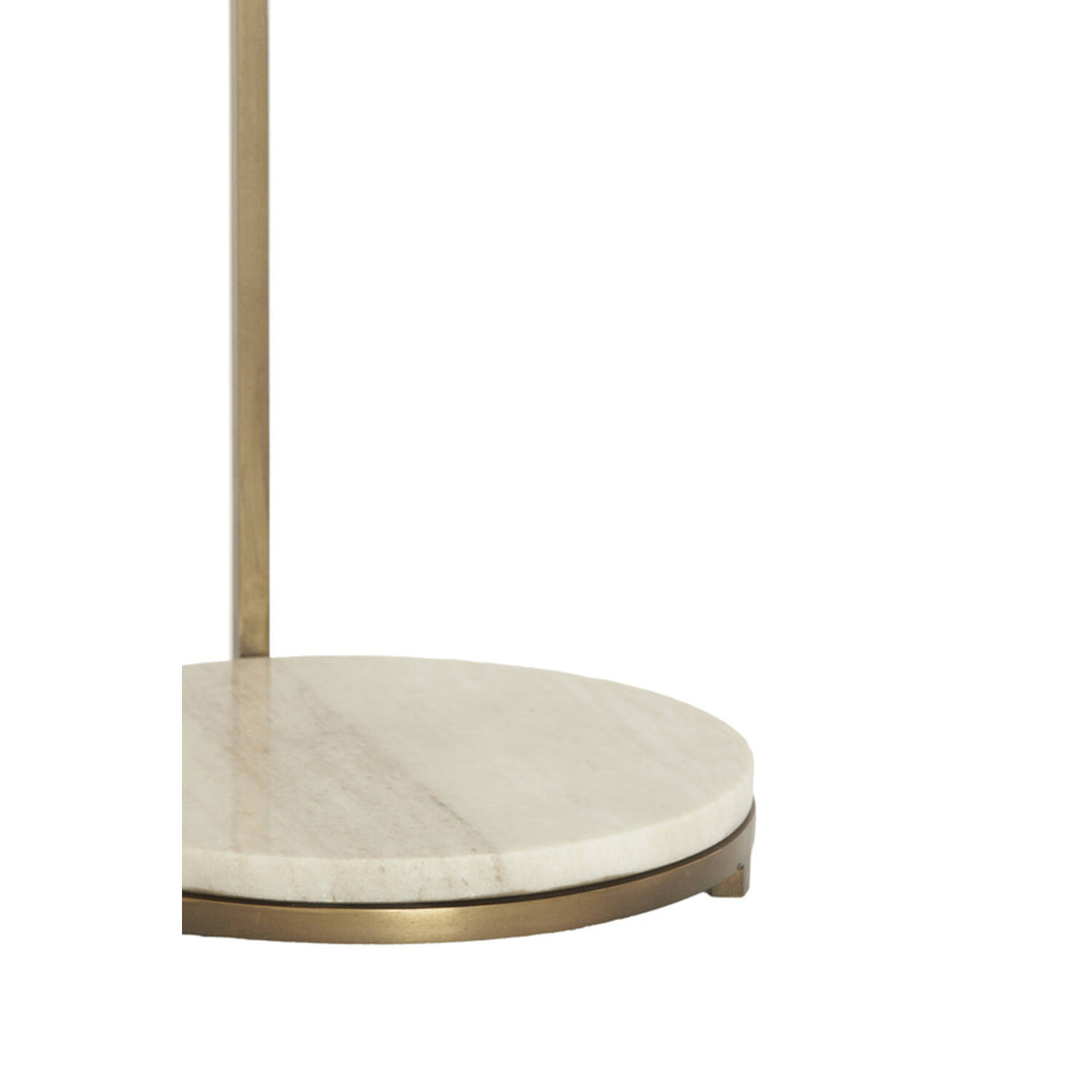 Leda hliðarborð marble bronze