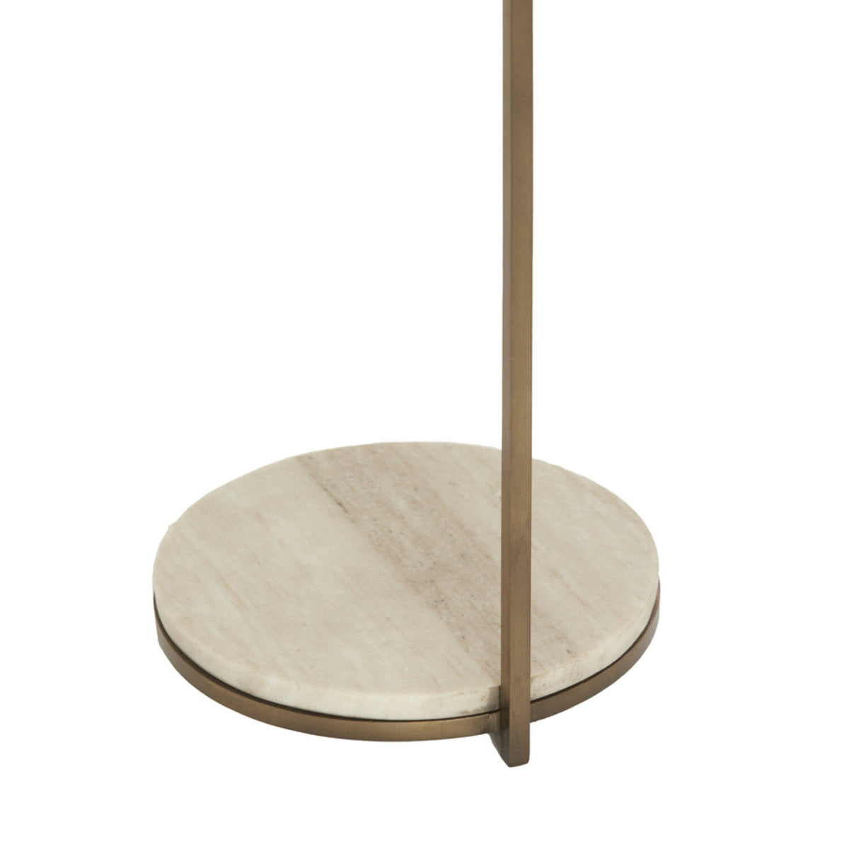 Leda hliðarborð marble bronze