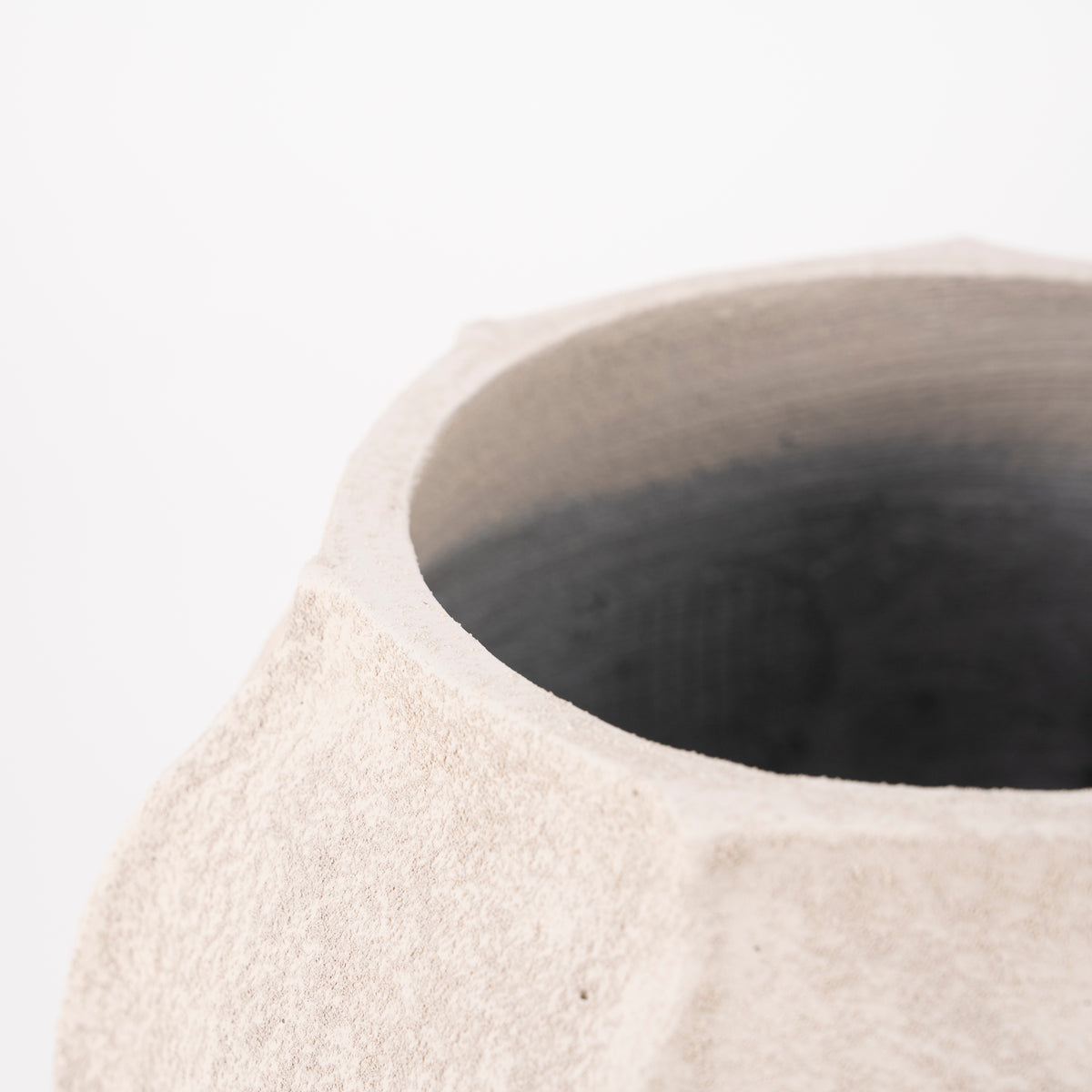 Gavi vasi taupe 35x35cm