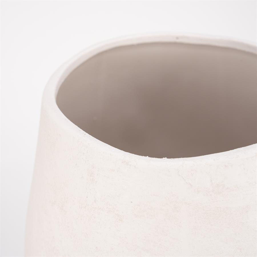 Taurasi vasi white 26,5x42cm