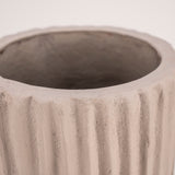 Montsant vasi taupe 14x50cm