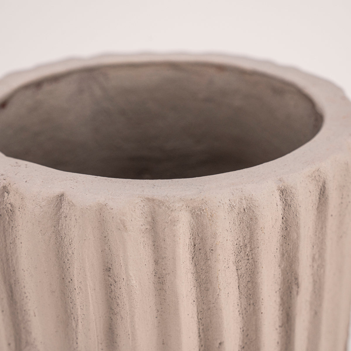 Montsant vasi taupe 14x50cm