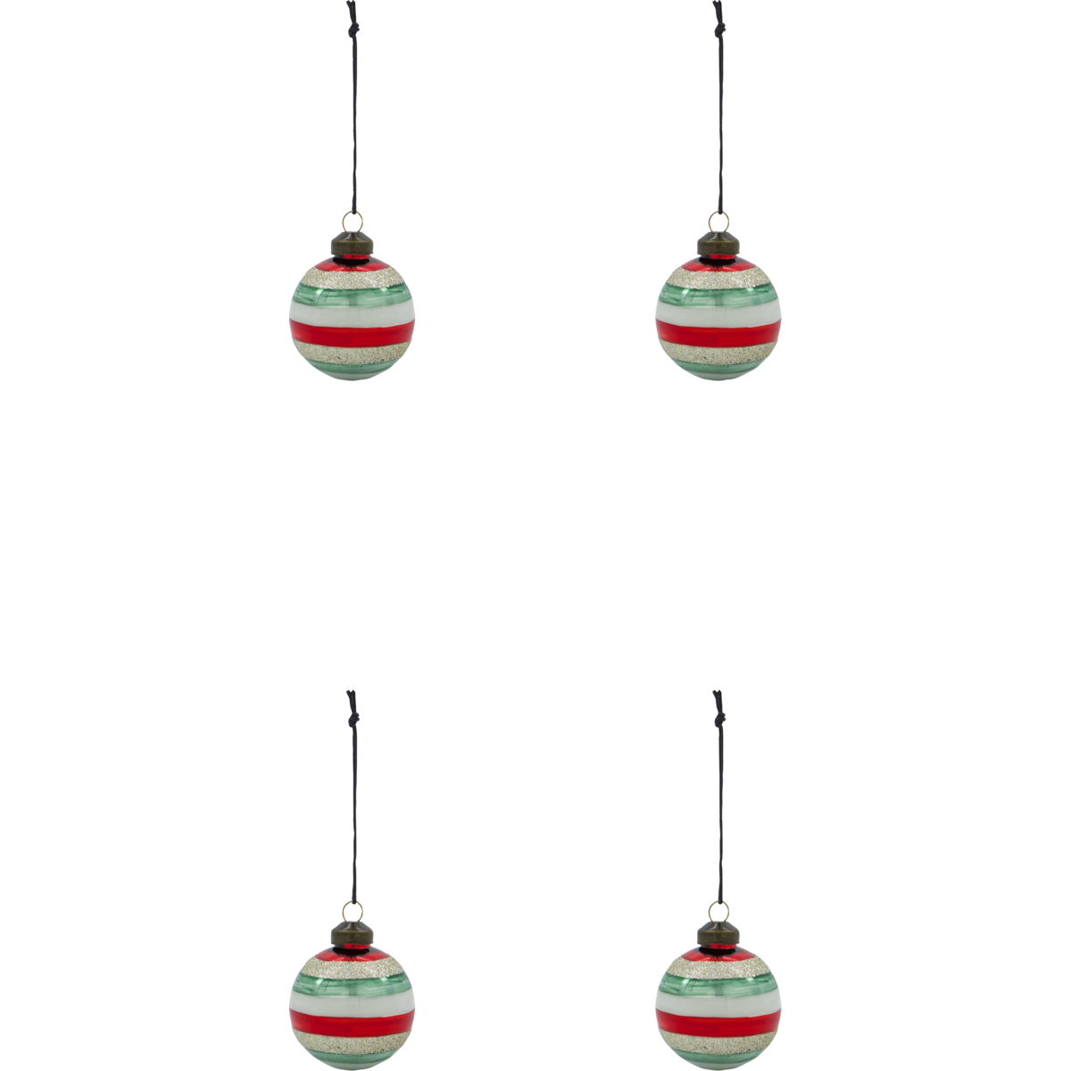 Happ jólakúlur 5cm 4stk