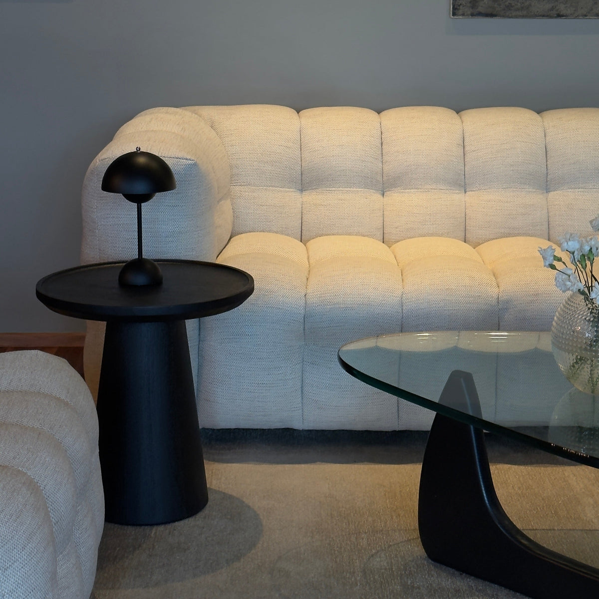 Roba puffed sófi 3ja poratti natural