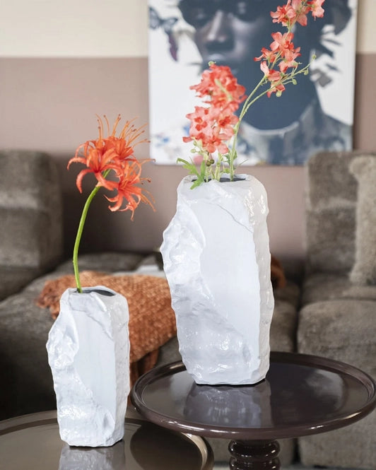 Pedra vasi stór white