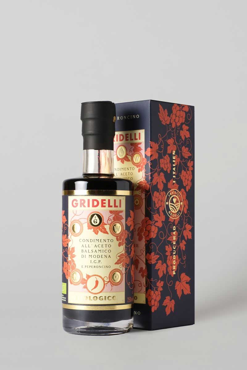 Balsamik m/chilli lífrænt 250ml