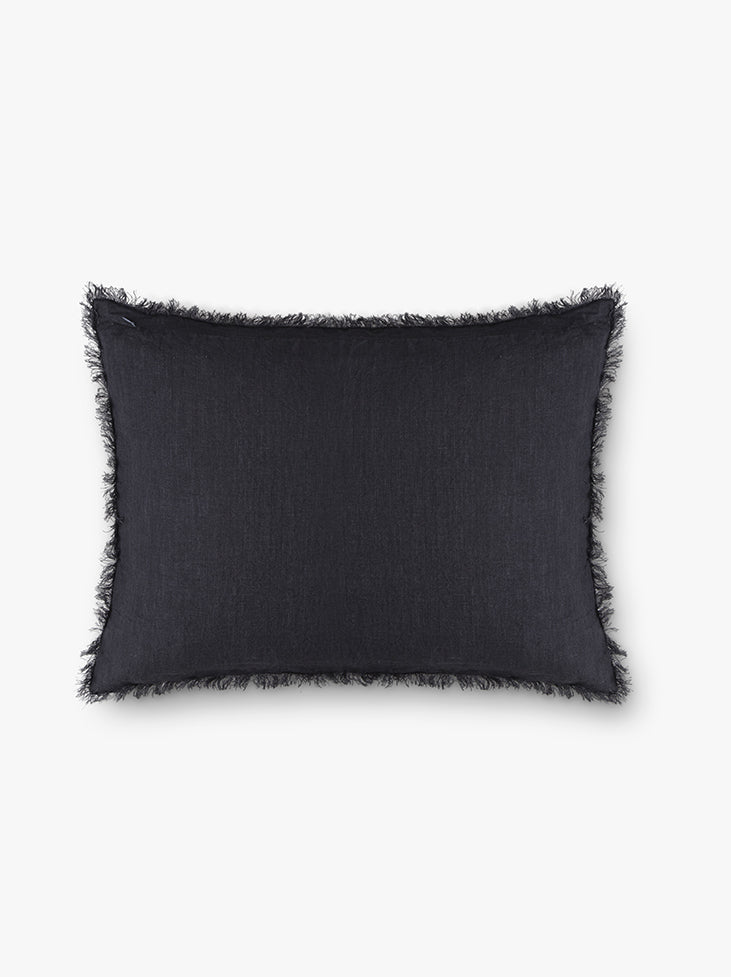 Púðaver velvet linen lava 50x70