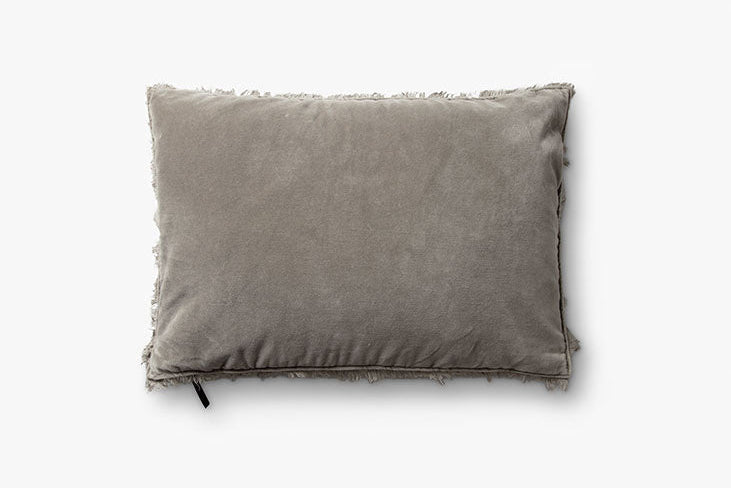 Púðaver velvet linen stone 50x70