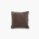 Púðaver velvet linen brown 40x60