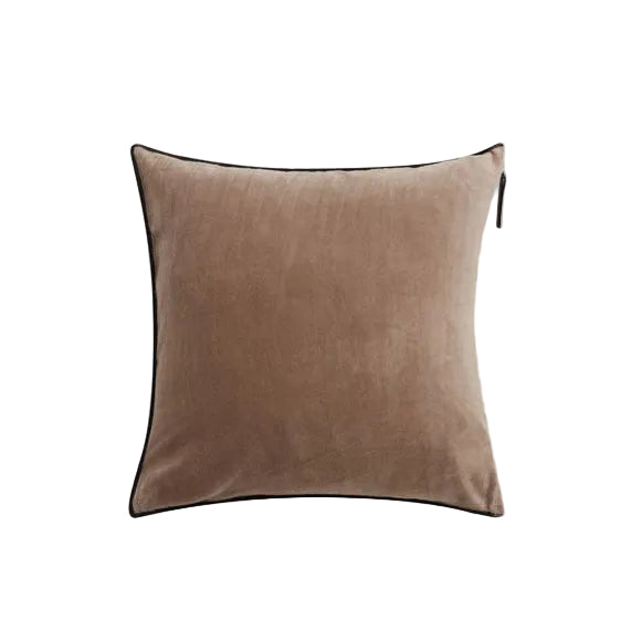 Púðaver velvet brown 50x50cm