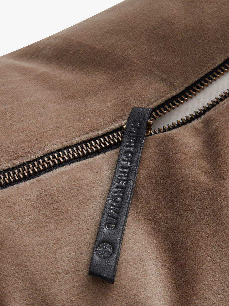 Púðaver velvet brown 50x70cm