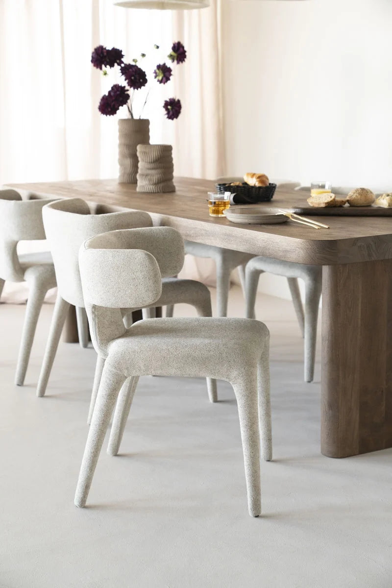 Dave stóll taupe porto