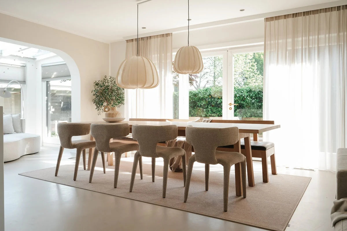 Dave stóll taupe porto