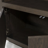 Helsinki cabinet 120x220cm 4drs brown