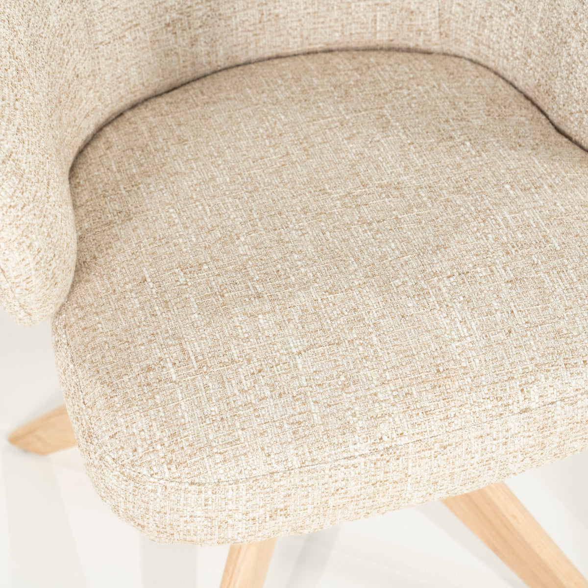 Connor stóll beige - natural