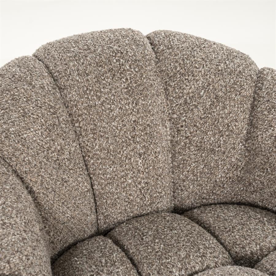 Tina hægindastóll taupe flou